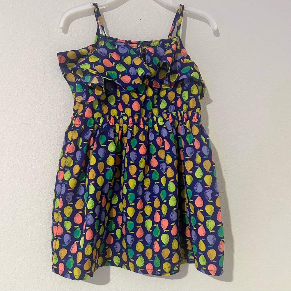 Colorful Pear Print Dress - Picture 8 of 10